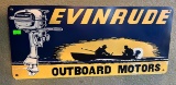 Evinrude Outboard Motor Composite Sign 20”x9”