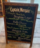 A-frame Menu and Drink Board 24”x36”
