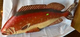 Wooden fish 36”  long