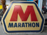 Marathon insert for lighted sign 94”x75”
