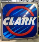(2) Clark inserts for lighted signs 82”x82”