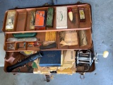 Vintage Tackle Box 19” with contents