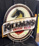 Killian's Irish Red Premium lagger Neon sign - flickers but does not power up - 25x28.5