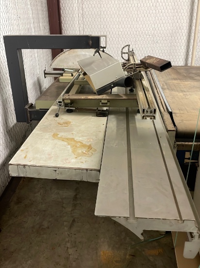 1996 SCMI Sliding Table Saw Model Hydro3200 Serial Number 9417, 126" (3,200