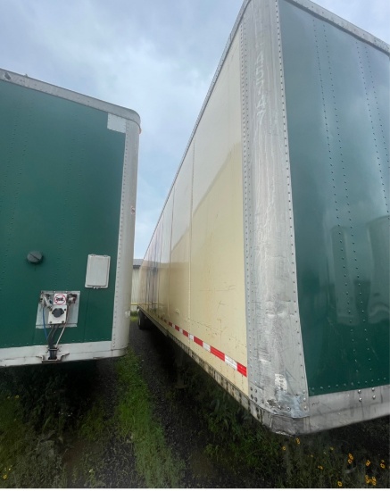 2002 Wabash Van Trailer 53’ Tandem Axel Model Has Title, VIN IJJV532W52L775