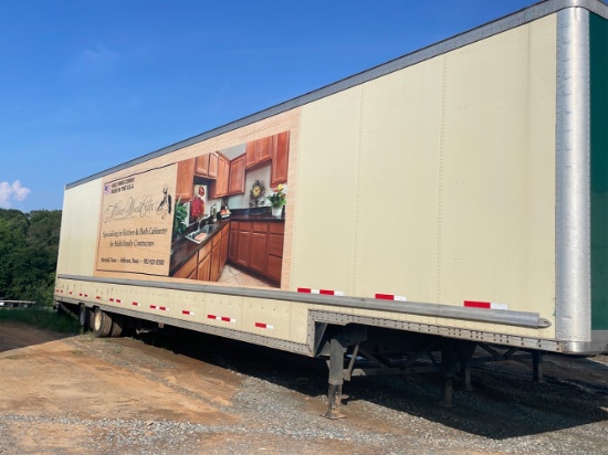 2005 Wabash Low Boy Van Trailer 53’ Tandem Axel Has Title, VIN 1JJV532W55L9
