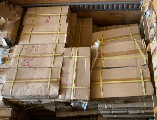 Cabinet Drawer Glides, Approximately 750 Pieces, Package Size 40”x45”
