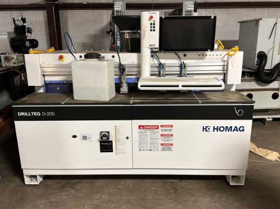 2019 Homag CNC-Drilling and Dowel Inserting Machine  Model DrillTeq D-200 S