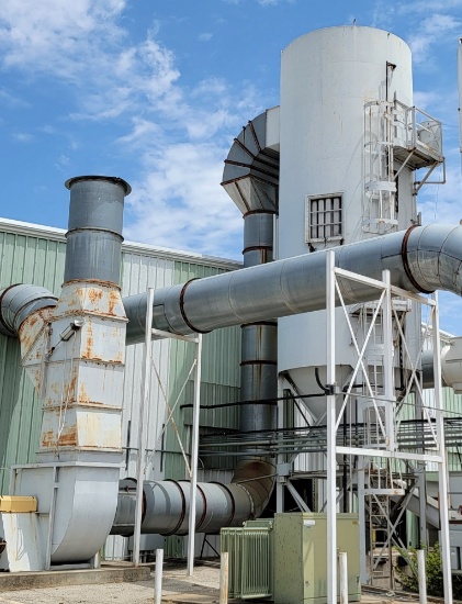 PICK UP LOCATION DUNCANVILLE, TX: Back House Dust Collector Operational