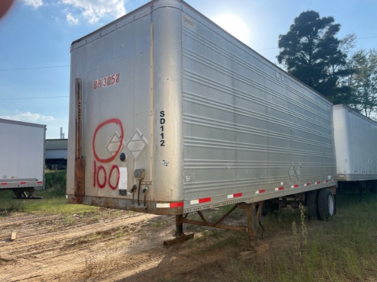 PICK UP LOCATION MARSHALL, TX: 1996 Dorsey Trailer, VIN 1DTV91C16TA251939 - A $25 TITLE FEE WILL BE