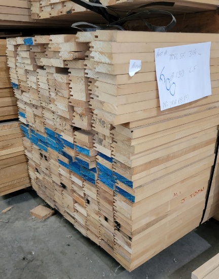 PICK UP LOCATION DUNCANVILLE, TX: Maple Cabinet Rails 3/4" x 3-1/4" x 96" 2130 Linear Feet