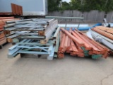 PICK UP LOCATION DUNCANVILLE, TX: Cantilever Pallet Shelving Assortment, 2 Pallets with 8 ft Rails a