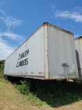 PICK UP LOCATION DUNCANVILLE, TX: 1978 Strick 48' Van Trailer Serial 215823 - SOLD WITH BILL OF SALE