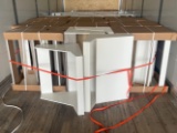 PICK UP LOCATION MARSHALL, TX: Removable Cabinet Imserts, White, Assorted Sizes - As Is, Some Damage