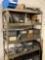 Shelf with contents of Custom made tooling 72x48x19