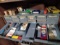 Metal drawer system w/ contents (drills, stamp sets) 80 X 22 X 36