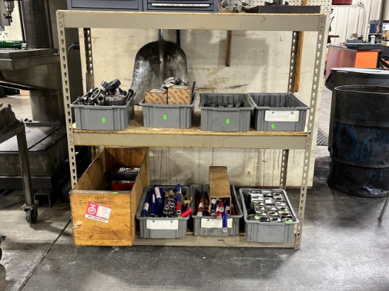 Metal shelving unit No contents 18x48x48