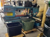 DoAll model C-916a horizontal band saw, feed stock roller not included - A $200 Rigging fee will be