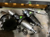 3 Boring collet tool holders and misc as shown in pictures