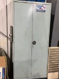 Metal cabinet with contents 84x36x 22