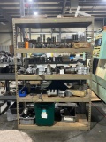 Custom made tooling and metal shelving unit 48x72x18