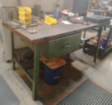 Workbench with Wire EDM Tooling and other clamps as shown in pictures (70 X 34 X 59)