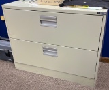 2 Drawer lateral file no contents 36x18x28