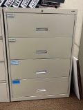 Lateral file cabinet 19x36x52no contents