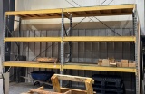 Pallet Racking, (3) End Standards (42”” wide X 10” tall), (12) 8’ 4” Cross Bars, No Contents