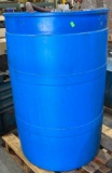 Plastic 55 Gal. Drum (used for grinder coolant and water)