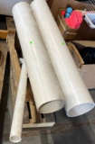 PVC tubing scrap  various sizes