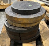 Steel plates round for flanges 8