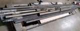 18 bars steel and aluminum stock assortment - see description for details