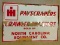 International Harvester Payscraper, crawler tractor sign with Rice paper re