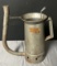 Vintage  Oil Can with flex spout 1/2 gal