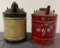 Two - Vintage Kerosene Cans 9