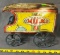 Tin milk wagon 5x9x8