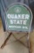 Quaker state sign double sided 26x29
