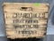 Orchard hills wood crate  18x15x12