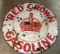 Red crown gasoline sign, porcelain 42