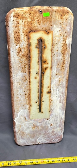 Royal Crown Cola Advertising thermometer,  rough 10x25"