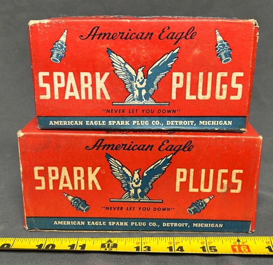American eagle spark plugs NOS 2 boxes