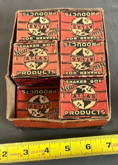 ATLAS shaker box upholstery nails in boxes - 9 boxes