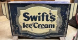 Swift's Ice cream single sided sign 29x846