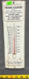 Advertising thermometer, Indiana radiator 4x14