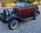 1930 Ford Model A Maroon - Solid condition, been sitting in the barn since