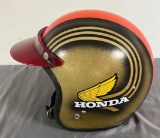 Honda motorcycle helmet with visor, size XL