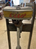Vintage Evinrude Elto Ace Outboard Motor with Stand  No. #4351-00609