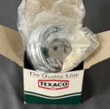 Texaco Fuel Emission Control Locking Gas Cap in box & Texaco Radiator Press