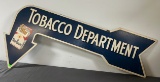Double sided Hardboard Marlboro Tobacco Department Sign 50x21